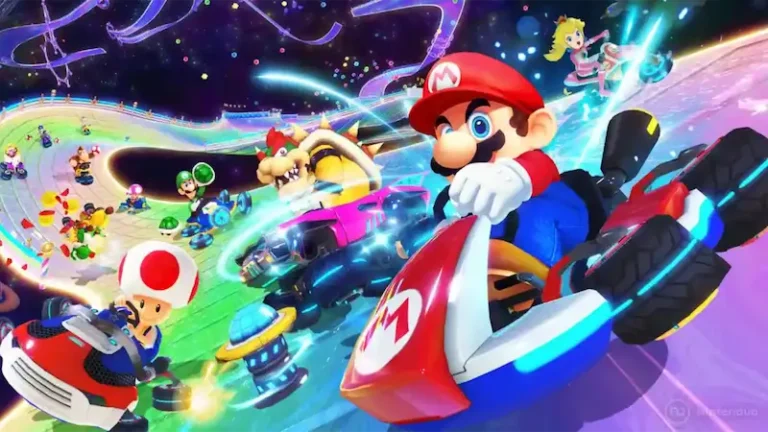 Imagen de la saga Mario Kart