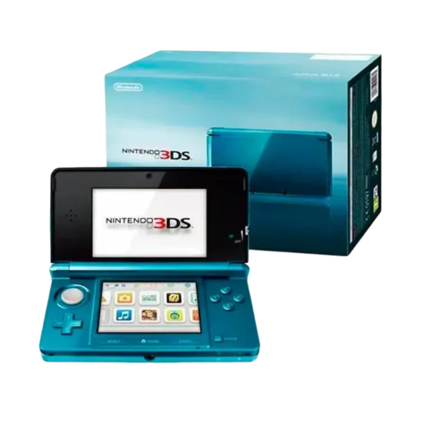 Imagen de una Nintendo 3DS y su caja