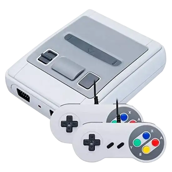 Imagen de la consola Super Nintendo NES