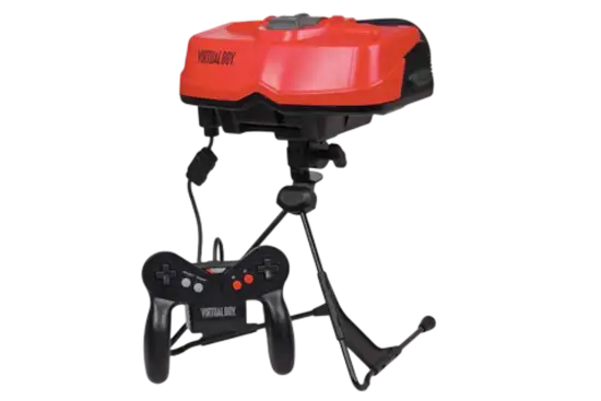 Imagen de la consola de Nintendo Virtual Boy