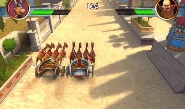 Imagen de cabecera del videojuego Asterix at the Olympic Games