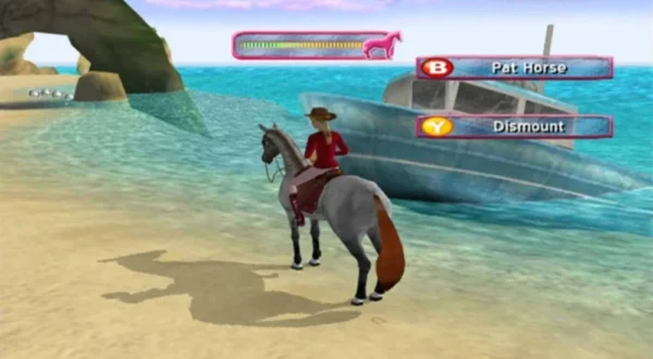 Imagen de cabecera del videojuego Barbie Horse Adventures: Wild Horse Rescue