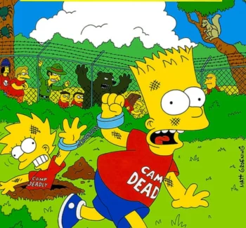 Imagen de portada de Bart Simpson's Escape from Camp Deadly