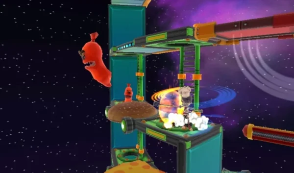 Imagen de cabecera del videojuego BurgerTime: World Tour