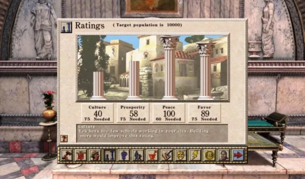 Imagen de cabecera del videojuego Caesar III