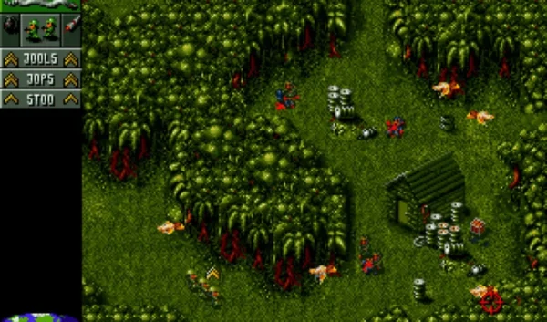 Imagen de cabecera del videojuego Cannon Fodder