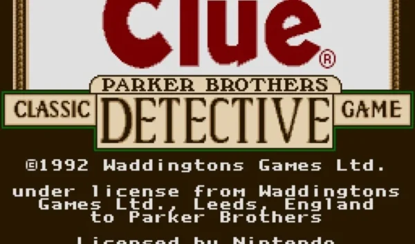 Imagen de cabecera del videojuego Clue