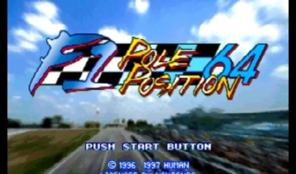 Imagen de cabecera del videojuego F1 Pole Position 64