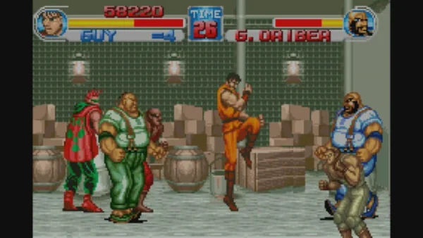 Captura de Final Fight One