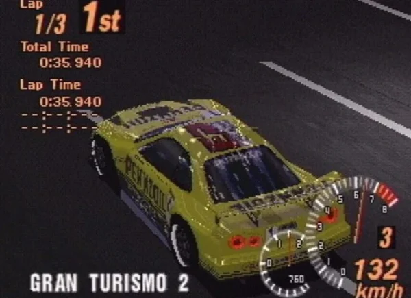 Captura de pantalla de Gran Turismo 2