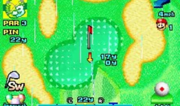Imagen de cabecera del videojuego Mario Golf: Advance Tour