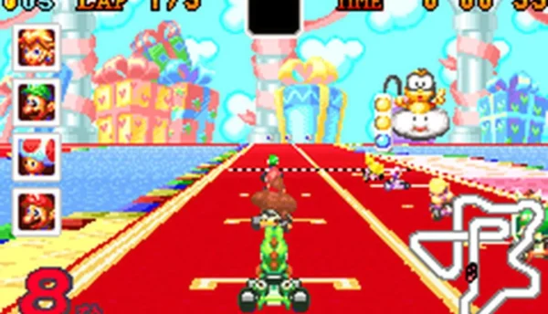 Captura de Mario Kart: Super Circuit