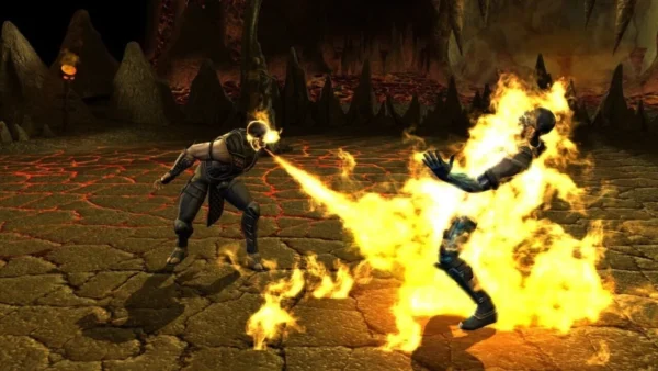 Captura de pantalla de Mortal Kombat vs. DC Universe