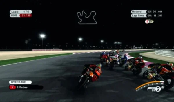 Imagen de cabecera del videojuego MotoGP '08
