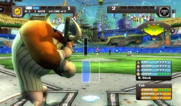 Imagen de cabecera del videojuego Nicktoons MLB