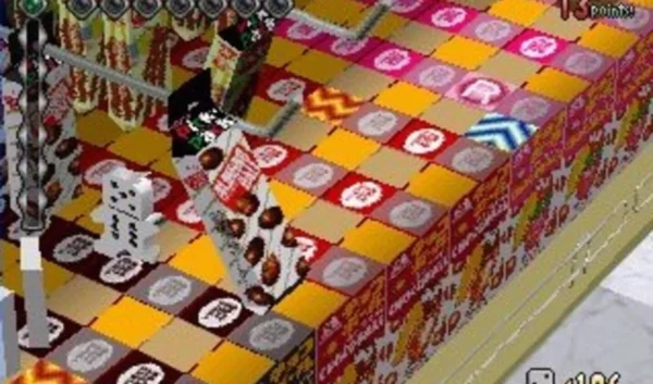 Imagen de cabecera del videojuego No One Can Stop Mr. Domino!