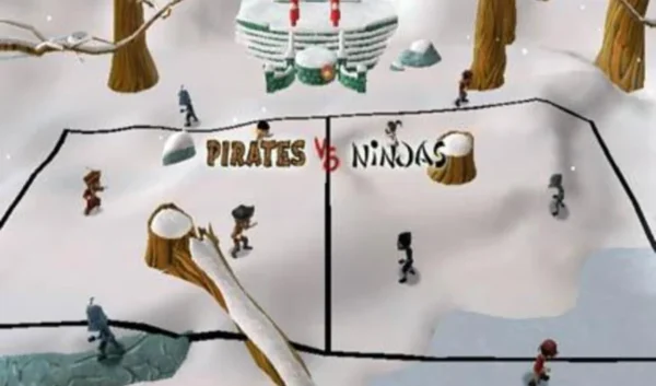 Imagen de cabecera del videojuego Pirates vs. Ninjas Dodgeball