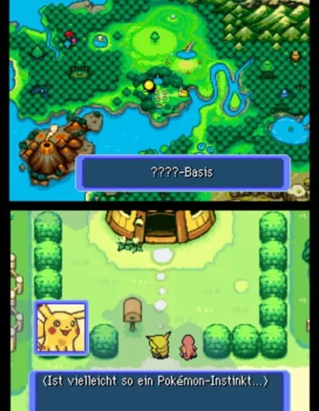 Captura de Pokémon Mystery Dungeon: Blue Rescue Team