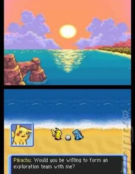 Captura de Pokémon Mystery Dungeon: Explorers of Darkness