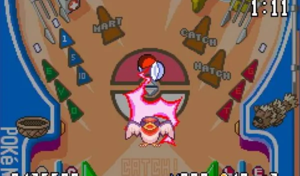 Imagen de cabecera del videojuego Pokémon Pinball: Ruby & Sapphire