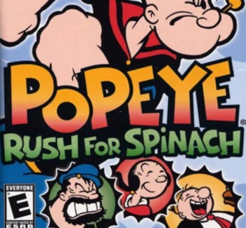 Imagen de portada del videojuego Popeye: Rush for Spinach
