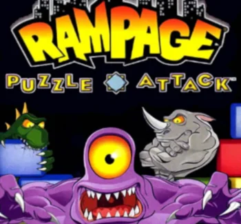 Imagen de portada del videojuego Rampage Puzzle Attack
