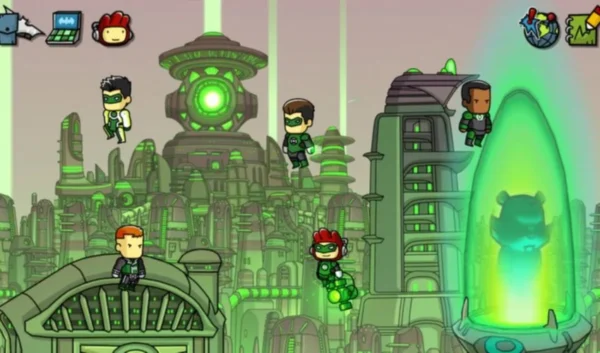 Imagen de cabecera del videojuego Scribblenauts Unmasked: A DC Comics Adventure