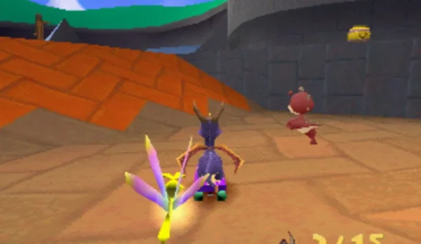 Captura de pantalla de Spyro: Year of the Dragon