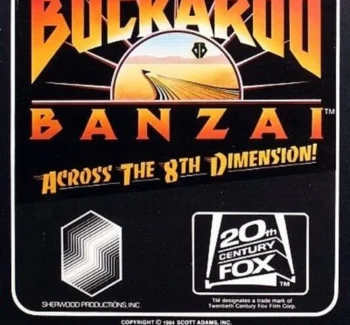 Portada de The Adventures of Buckaroo Banzai: Across the Eighth Dimension