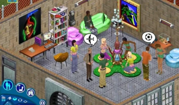 Imagen de cabecera del videojuego The Sims: House Party