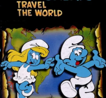 Imagen de portada del videojuego The Smurfs Travel the World