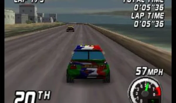 Imagen de cabecera del videojuego Top Gear Rally