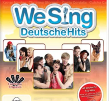 Imagen de portada del videojuego We Sing Deutsche Hits