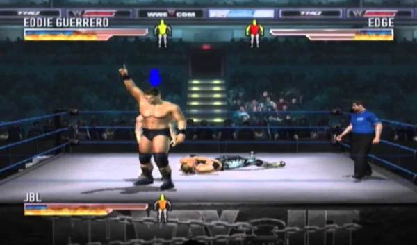 Imagen de cabecera del videojuego WWE WrestleMania 21
