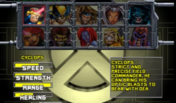 Imagen de cabecera del videojuego X-Men: Mutant Academy