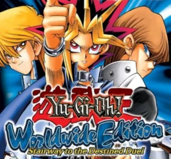Imagen de portada del videojuego Yu-Gi-Oh! Worldwide Edition: Stairway to the Destined Duel