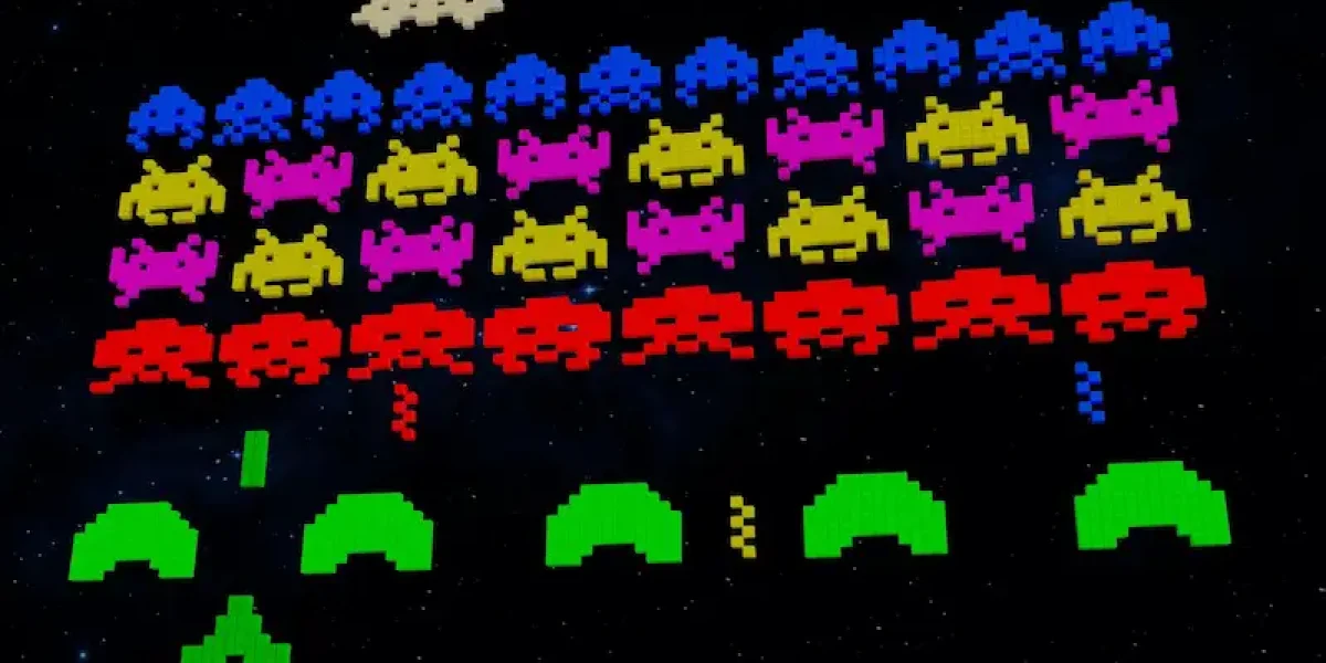 Imagen del videojuego Space Invaders